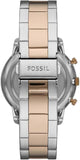 Buy Shop Fossil Neutra Chronograph Brown Dial Two Tone Steel Strap Watch for Men - FS5869 USA Online