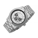 Buy Shop Michael Kors Runway Chronograph Silver Dial Silver Steel Strap Watch for Men - MK8060 USA Online