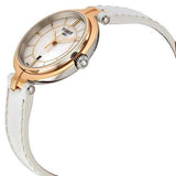 Buy Shop Tissot T Lady Flamingo Mother of Pearl White Dial White Leather Strap Watch For Women - T094.210.26.111.01 USA Online