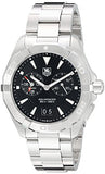 Buy Shop Tag Heuer Aquaracer Quartz Black Dial Silver Steel Strap Watch for Men - WAY111Z.BA0928 USA Online