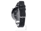 Buy Shop Calvin Klein Equal Black Dial Black Leather Strap Watch for Women - K3E231C1 USA Online