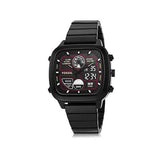 Buy Shop Fossil Retro Analog-Digital Black Dial Black Steel Strap Watch for Men - FS5891 USA Online