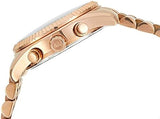 Buy Shop Michael Kors Lexington Purple Dial Rose Gold Steel Strap Watch For Women - MK6207 USA Online