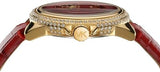 Buy Shop Michael Kors Camille Three-Hand Red Dial Red Leather Strap Watch for Women - MK4750 USA Online
