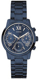 Buy Shop Guess F14 Chronograph Analog Blue Dial Blue Steel Strap Watch For Women - W0448L5 USA Online