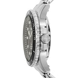 Buy Shop Fossil FB-01 Automatic Skeleton Black Dial Silver Steel Strap Watch for Men - ME3190 USA Online