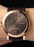 Buy Shop Burberry The City Brown Dial Brown Leather Strap Watch for Men - BU9013 USA Online
