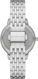 Buy Shop Michael Kors Melissa Quartz Silver Dial Silver Steel Strap Watch for Women - MK1055 USA Online