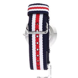 Buy Shop Daniel Wellington Classic Canterbury White Dial Two Tone NATO Strap Watch For Women - DW00100051 USA Online