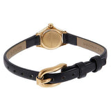 Buy Shop Marc Jacobs Blade Black Dial Black Leather Strap Watch for Women - MBM1345 USA Online