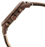 Buy Shop Fossil Grant Chronograph White Dial Brown Leather Strap Watch for Men - FS5344 USA Online