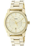 Buy Shop Fossil Machine Gold Dial Gold Steel Strap Watch for Men - FS5264 USA Online