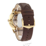 Buy Shop Fossil The Minimalist White Dial Brown Leather Strap Watch for Men - FS5397 USA Online