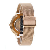 Buy Shop Daniel Wellington Petite Rose Gold Dial Rose Gold Mesh Bracelet Watch For Women - DW00100471 USA Online