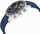Buy Shop Guess Fleet Chronograph Black Dial Blue Rubber Strap Watch for Men - W0971G2 USA Online