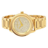 Buy Shop Michael Kors Kinley Gold Dial Gold Steel Strap Watch for Women - MK6209 USA Online