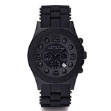 Buy Shop Marc Jacobs Pelly Black Dial Black Silicone Strap Watch for Women - MBM2567 USA Online