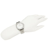 Buy Shop Coach Mini Boyfriend Diamonds Silver Dial Silver Steel Strap Watch for Women - 14501699 USA Online