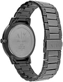 Armani Exchange Cayde Analog Grey Dial Grey Steel Strap Watch For Men - AX2722