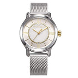 Maserati Epoca Mother of Pearl Dial Silver Mesh Strap Watch For Women - R8853118504