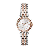 Buy Shop Michael Kors Darci Silver Dial Two Tone Steel Strap Watch for Women - MK3298 USA Online