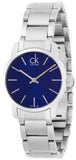 Calvin Klein City Blue Dial Silver Steel Strap Watch for Women - K2G2314N