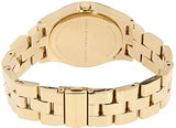 Buy Shop Marc Jacobs Henry Diamonds White Dial Gold Steel Strap Watch for Women - MBM3045 USA Online
