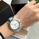 Buy Shop Michael Kors Blair Silver Dial Two Tone Steel Strap Watch for Women - MK6137 USA Online