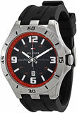 Buy Shop Tommy Hilfiger Drew Black Dial Black Rubber Strap Watch for Men - 1791064 USA Online