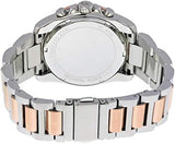 Buy Shop Michael Kors Brecken Chronograph White Dial Two Tone Steel Strap Watch For Women - MK6368 USA Online