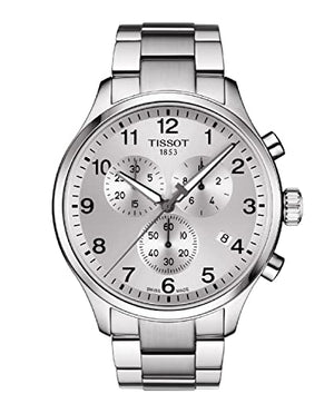 Buy Shop Tissot Chrono XL Classic Silver Dial Silver Steel Strap Watch For Men - T116.617.11.037.00 USA Online
