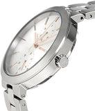 Buy Shop Michael Kors Garner Analog Silver Dial Silver Steel Strap Watch For Women - MK6407 USA Online
