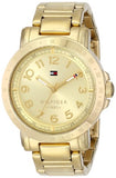 Buy Shop Tommy Hilfiger Bella Gold Dial Gold Steel Strap Watch for Women - 1781395 USA Online