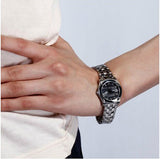 Buy Shop Burberry Herringbone Grey Dial Silver Steel Strap Watch for Women - BU1851 USA Online