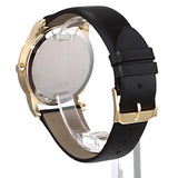 Buy Shop Movado Museum Black Dial Black Leather Strap Watch For Men - 606876 USA Online