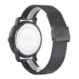 Buy Shop Hugo Boss Oxygen Black Dial Black Mesh Bracelet Watch for Men - 1513636 USA Online