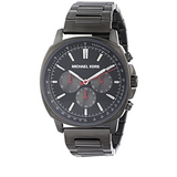 Buy Shop Michael Kors Sullivan Chronograph Black Dial Grey Steel Strap Watch For Men - MK8970 USA Online