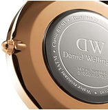 Buy Shop Daniel Wellington Classic Reading White Dial Black Leather Strap Watch For Women - DW00100041 USA Online