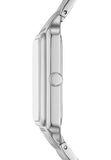 Buy Shop Fossil Raquel Three Hand Date Mother of Pearl Dial Silver Steel Strap Watch for Women - ES5306 USA Online