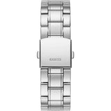 Buy Shop Guess Hendrix Silver Dial Silver Steel Strap Watch for Men - GW0066G1 USA Online