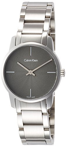 Buy Shop Calvin Klein City Grey Dial Silver Steel Strap Watch for Women - K2G23144 USA Online