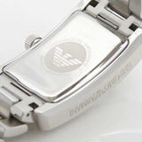 Buy Shop Emporio Armani White Dial Silver Stainless Steel Watch For Women - AR0146 USA Online