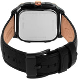Buy Shop Fossil Inscription Automatic Skeleton Rose Gold Dial Black Leather Strap Watch for Men - BQ2572 USA Online