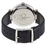 Buy Shop Calvin Klein Sight Black Dial Black Leather Strap Watch for Men - K1S21102 USA Online