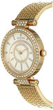 Buy Shop Guess Muse Crystals White Dial Rose Gold Steel Strap Watch For Women - W1008L2 USA Online