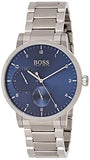 Buy Shop Hugo Boss Oxygen Chronograph Blue Dial Silver Steel Strap Watch for Men - 1513597 USA Online