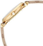 Buy Shop Emporio Armani Gianni T Bar Analog Silver Dial Beige Leather Strap Watch For Women - AR11127 USA Online
