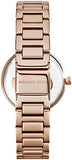 Buy Shop Michael Kors Skylar Quartz Rose Gold Dial Rose Gold Steel Strap Watch For Women - MK5971 USA Online