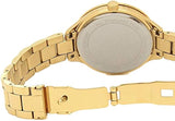 Buy Shop Michael Kors Slim Runway Crystals Gold Dial Gold Steel Strap Watch for Women - MK3632 USA Online