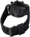 Buy Shop Emporio Armani Luigi Chronograph Black Dial Black Rubber Strap Watch For Men - AR11024 USA Online